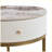 Modern Round Side Table with storage