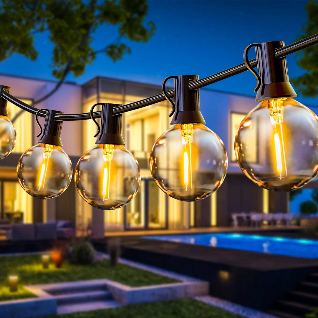 Anakarina 6.8M 18 - Bulb Festoon Lights String Light (End to End Connectable)