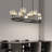 10-light Kitchen Island  Chandelier