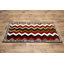 Tapis oriental en laine noué à la main 2 pi 7 po x 4 pi 10 po
