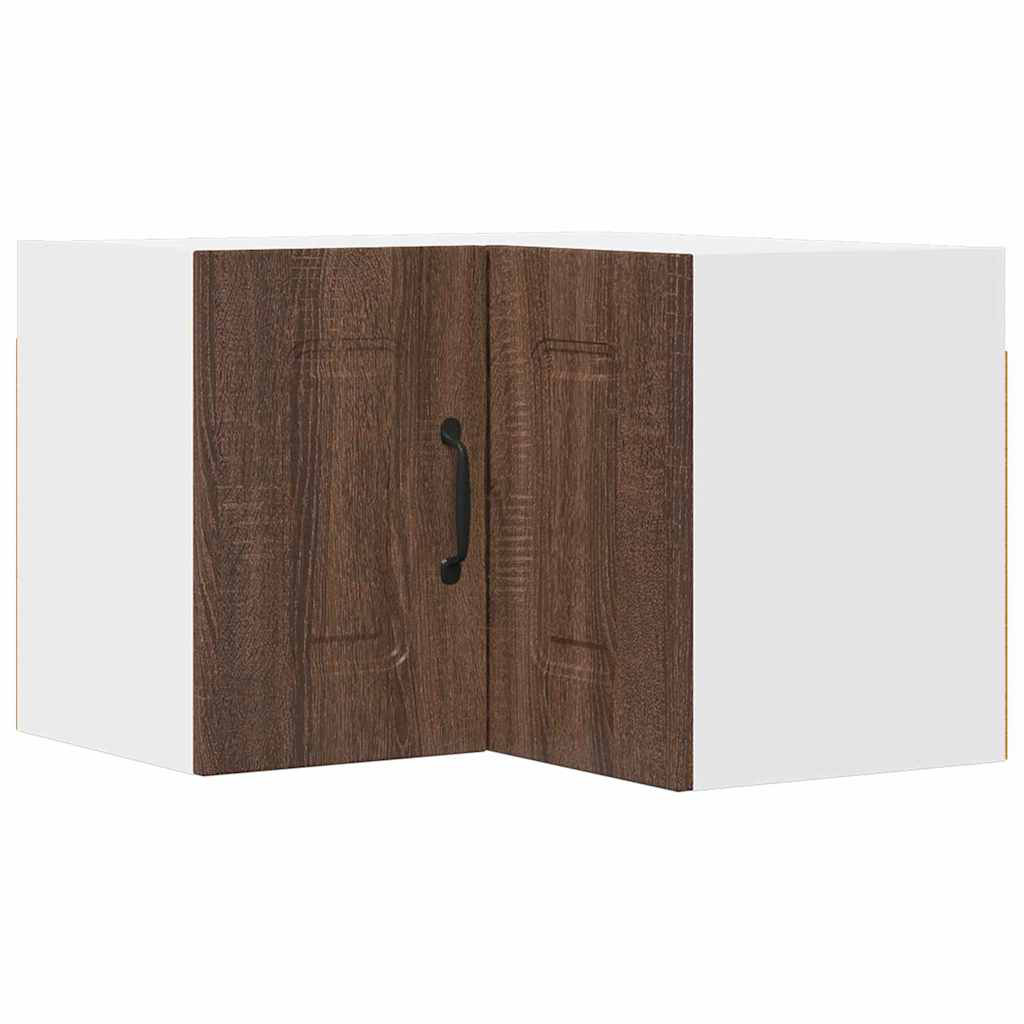 Vidaxl Kitchen Wall Cabinet Old Wood 57 X 57 X 40 Cm Engineered Wood