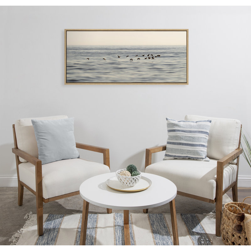 «Birds of a Feather» par Crystal Lynn Collins, reproduction d'art sur toile encadrée, H 18 po x l 40 po x P 1,6 po