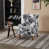 Blanc antique et gris sélectionné