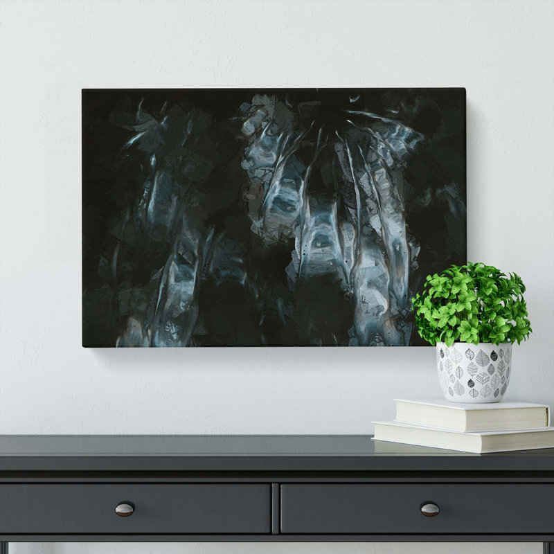 Night Visions In Abstract - Wrapped Canvas Painting, 60cm H x 91cm W x 3cm D