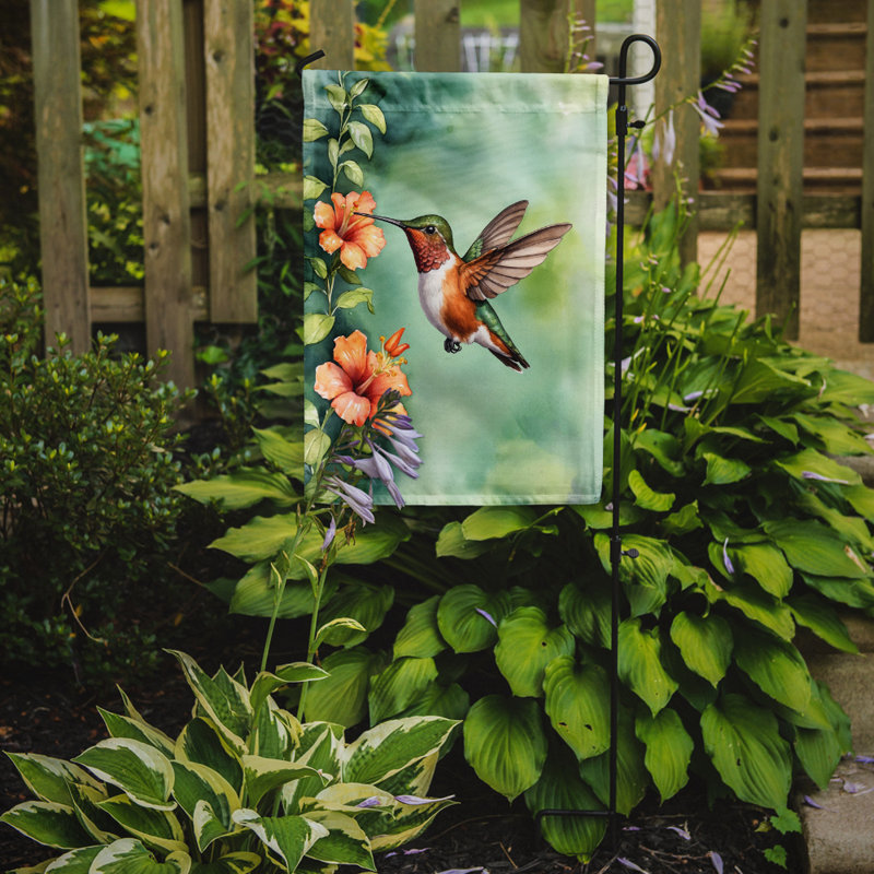 Drapeau de jardin, Colibri roux