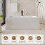 Baignoire de trempage autoportante Gridley