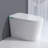 Luxury Intelligent Smart Toilet With Instant Warm Water Sprayer And Dryer, Auto Flush /Foot Sensor Operation, Adjusted Temp Heated Bidet Seat, Led Display White