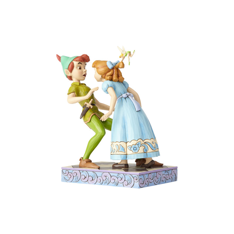 Disney Traditions Peter Pan and Wendy 65th Anniversary Figurine 7.25in H