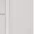 Tory Nightstand, 2 Drawers, White Solid Wood, Bronze Round Knobs