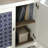 Library With Doors, White Finish
