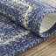 Tapis bleu tressé Birt Whistle-1493864666