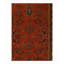 Oriental Area Rug in Rust