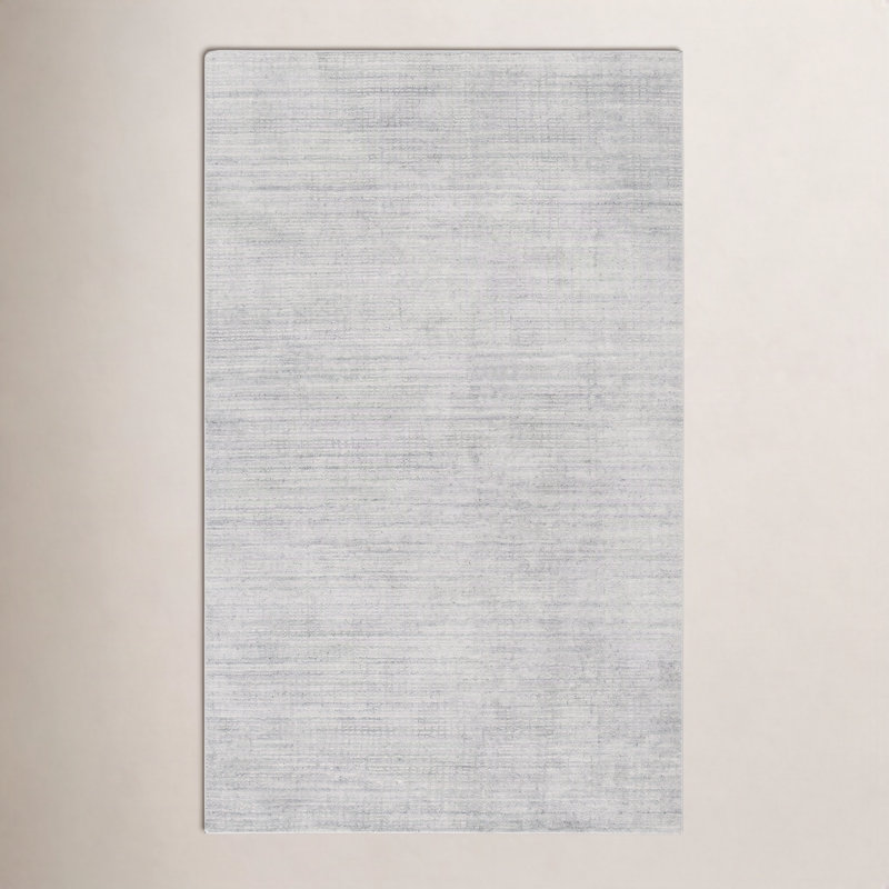 Lilah Hand Knotted Viscose Indoor Rug, Rectangle 5' x 7'6"