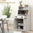 Kitchen Storage Unit - White With Adjustable Shelf And Drawer Cabinet Middle For In Beyond