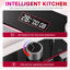 Évier de cuisine à cuve simple en acier inoxydable l 18,1 po avec 2 trous pour robinet Smart Living & Technology-92900828