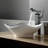 Ceramic Ceramic Circular Vessel Bathroom Sink-6155231