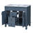 36'' Bathroom Vanity with Top Sink