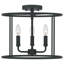 Plafonnier semi-encastré 3 lumières 14 po Sanger-1684758952