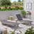 CHAISE LOUNGE WITH PULL-OUT TRAY