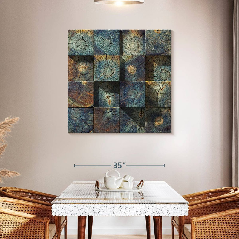 Avery Tree Trunk Blocks, 39" H x 39" W