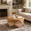 Table basse 36,61 po de style rétro Polygon