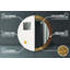 Huldar Glass Flat Wall Mirror