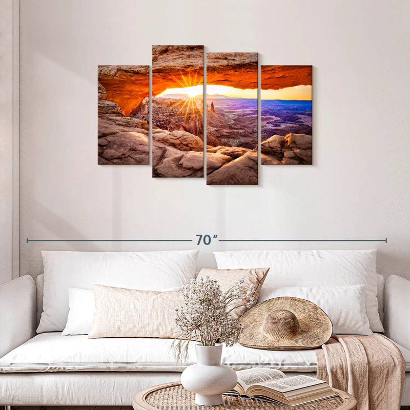 Alvord Mesa Arch Sunrise Canyonlands I, H 27 po x l 43 po