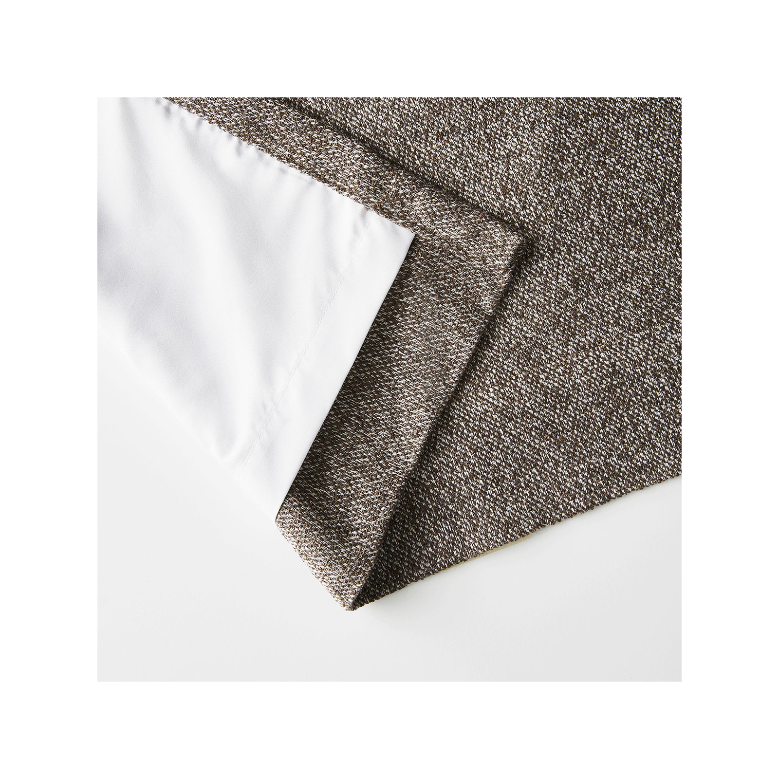 Landon Sunbrella Curtain, Mushroom, 50" W x 120" L