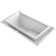 Sok® Drop-In Effervescence Bath with Chromatherapy and Right-Hand Drain