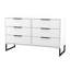 Turah 115 cm W Chest of 6 Drawers-2068896376