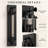 2 Pack Antique Pipe Wall Lamp, Industrial Black Wall Sconces (Set of 2)