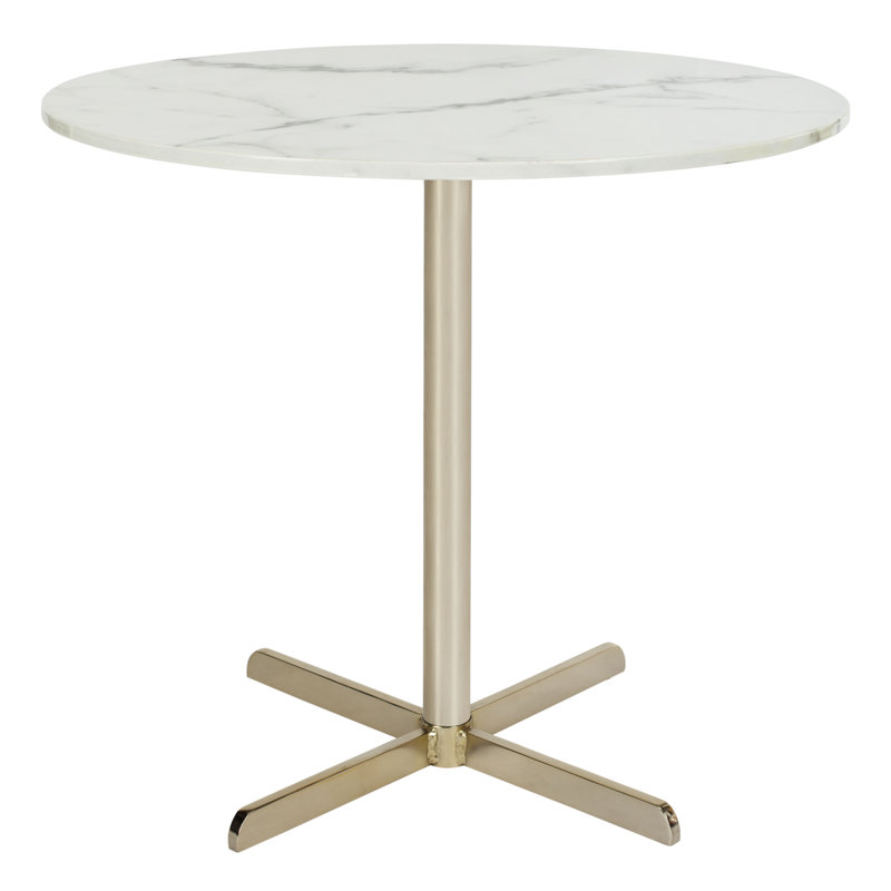 Table de bout à tambour Winnie, Brass