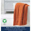  Drap de bain en coton biologique luxueusement moelleux | Certifié GOTS & OEKO-TEX | Serviettes de qualité hôtelière de qualité supérieure | Technologie Feather Touch | 650 g / m² à agrafes longues | Doux, séchage rapide et ultra-absorbant 36 po x 70 po-118347463