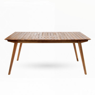 Outdoor 69" Solid Wood Dining Table