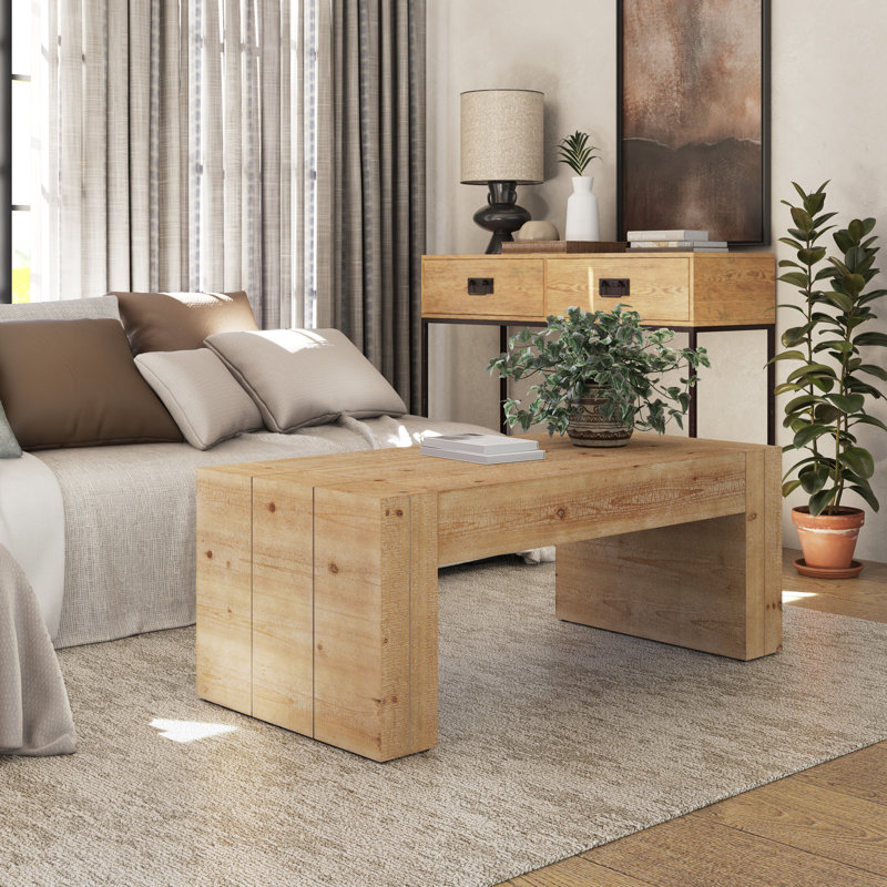 Table basse Lenie Farmhouse, Naturel