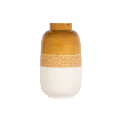 WHITE CERAMIC VASE
