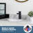 Single-Hole Single-handle Bathroom Faucet with Drain Assembly-70484636