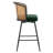 Cane Back Swivel Upholstered Stool-310099299-310099296-323371339