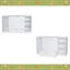 Lit escamotable simple avec tablettes de chevet et garde-robe