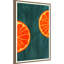 «Orange Slices», reproduction encadrée sur toile par Bo Anderson-1837275443