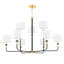 Paramus 8 Light Chandelier-250387305