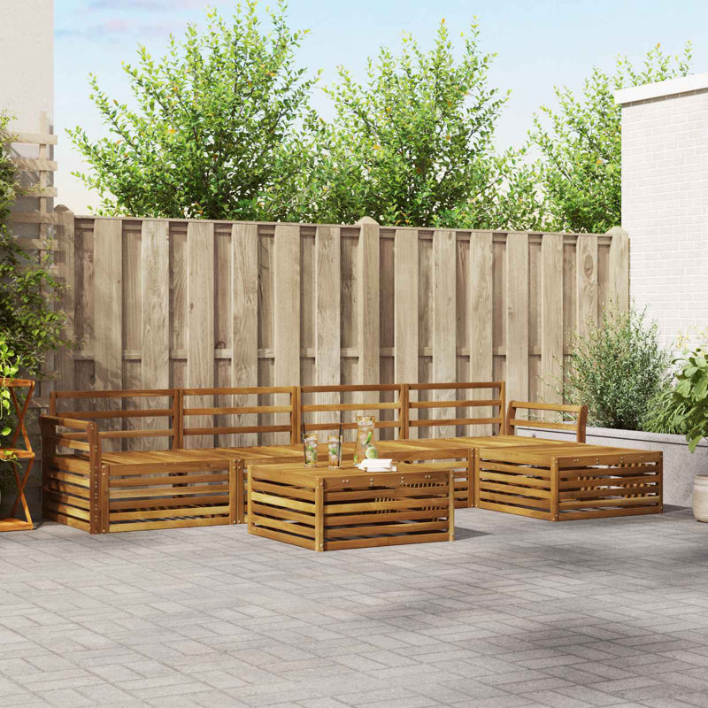 333cm Wide Patio Sectional Set