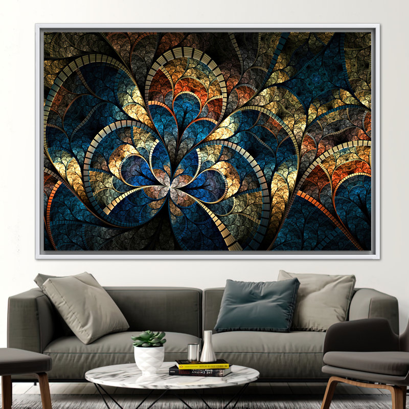 Print on Canvas, Framed Print without Mat, White, 50 cm H x 70 cm W
