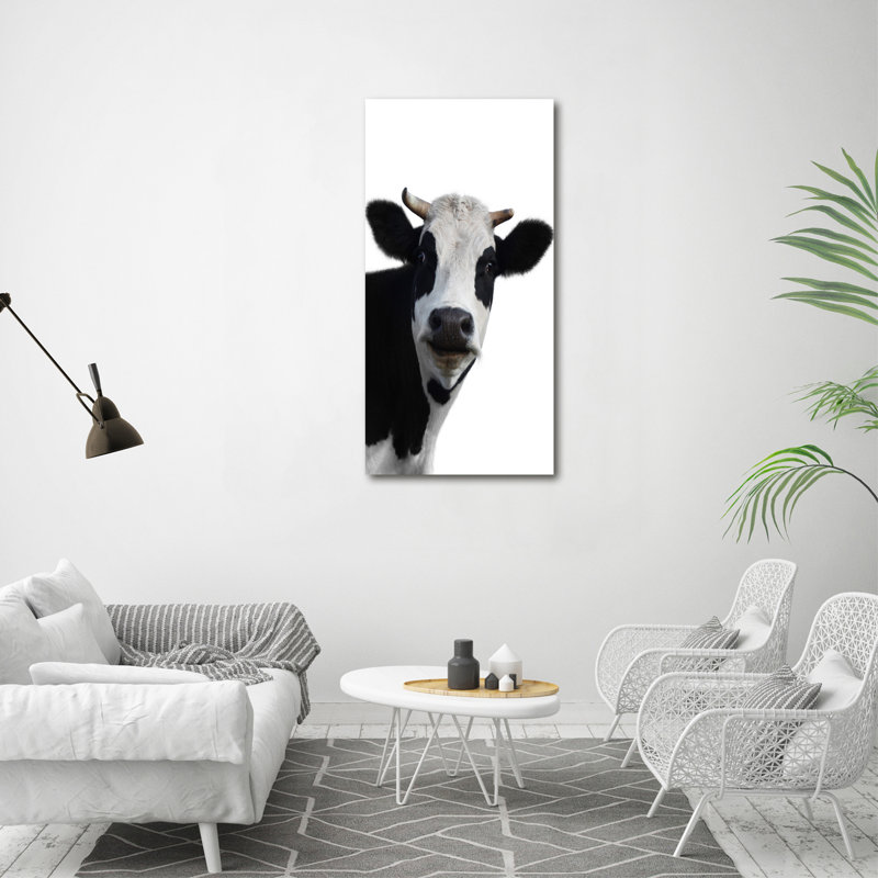 A Bred Cow - Wrapped Canvas Print