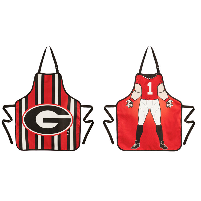 No Pattern Bib Apron, University Of Georgia