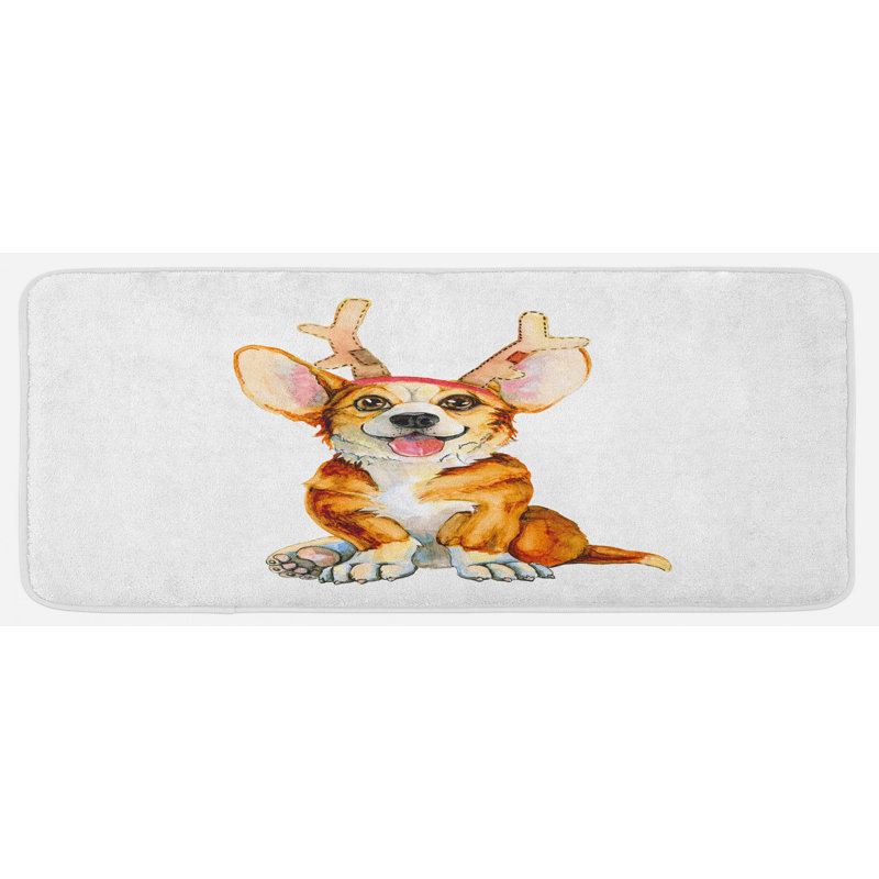 Tapis de cuisine chiot