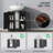 Farmhouse Style Pedestal Sink Storage Cabinet with Adjustable Shelf and Barn Doors for Bathroom Organization-119867539