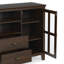 Meuble télé haut en bois massif Artisan-1812915187
