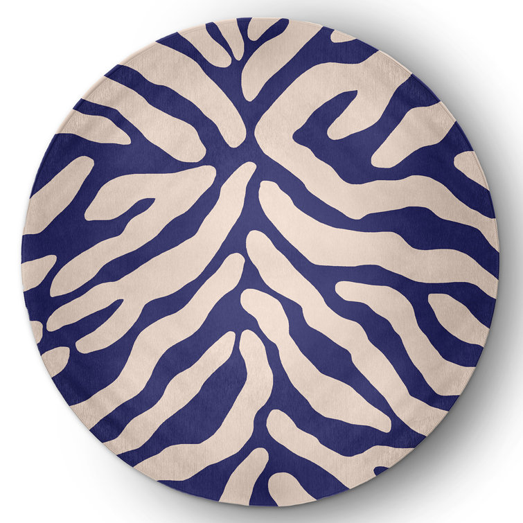 Sonika Chenille Animal Print Indoor Rug