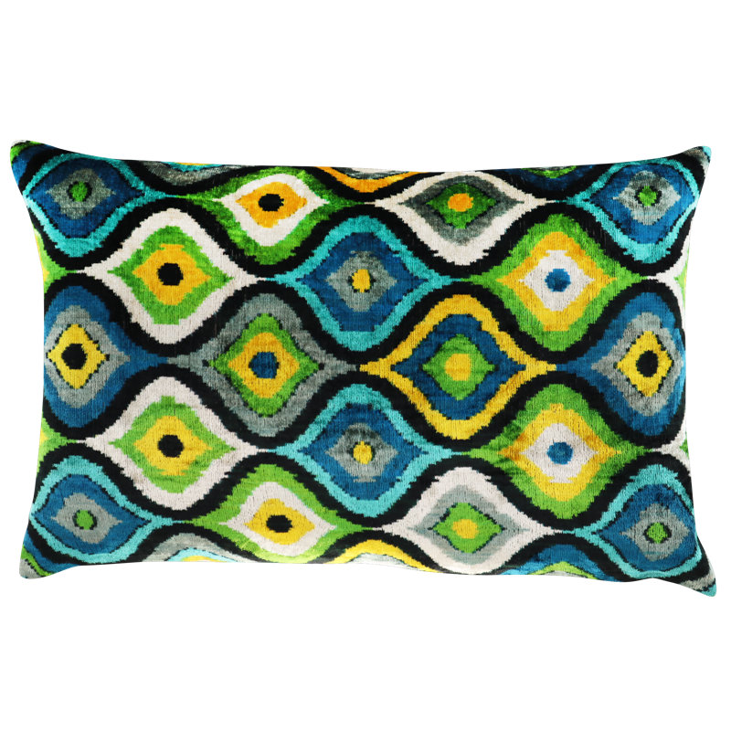 Velvet Lumbar Pillow Cover & Insert